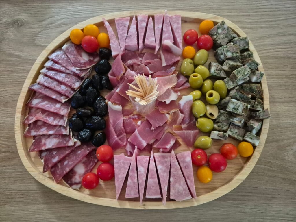 planche apéritive au mas de bouilhac